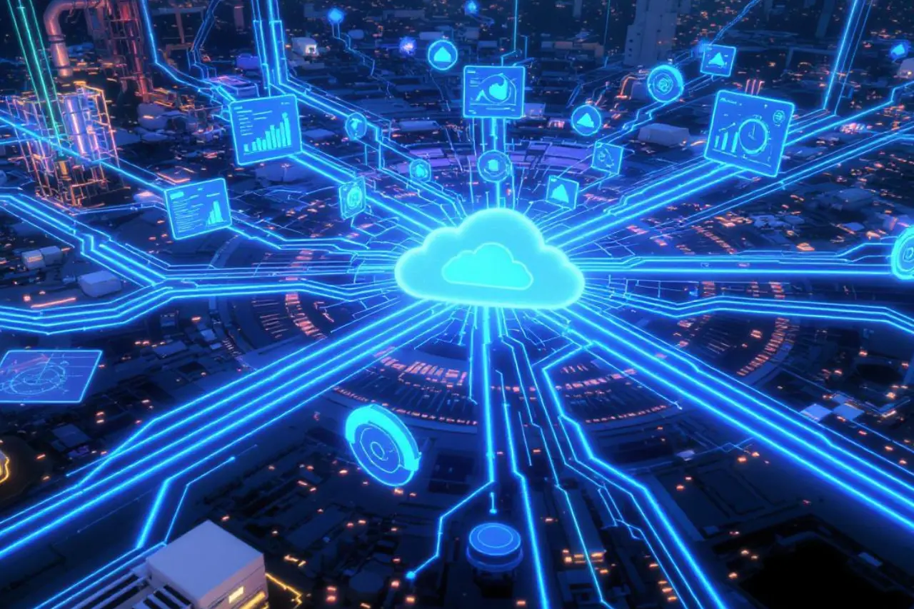 IoT Device Network Connecting Smart Devices for Future Innovation
