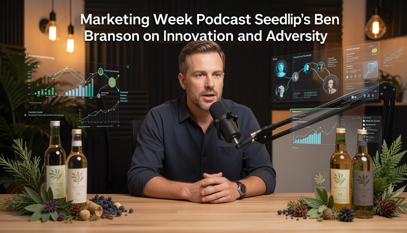 Marketing Week Podcast Seedlip’s Ben Branson on Innovation and Adversity